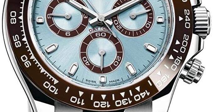 Rolex Cosmograph Daytona Ice Blue Dial Platinum – Mens Watch 116506IBLSO